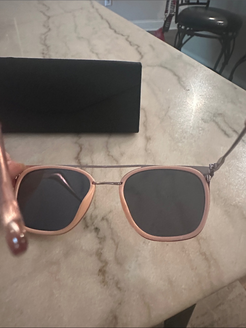 Pink Women's Sunglasses - Prive Revaux.  Mirrored lenses - Picture 2 of 6